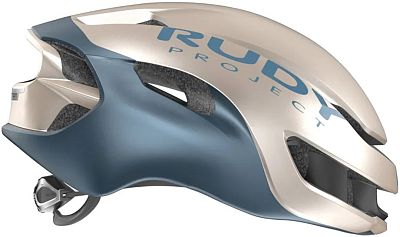 Превью  Шлем велосипедный RUDY PROJECT Nytron Champagne/Blue Avio Metal Matte